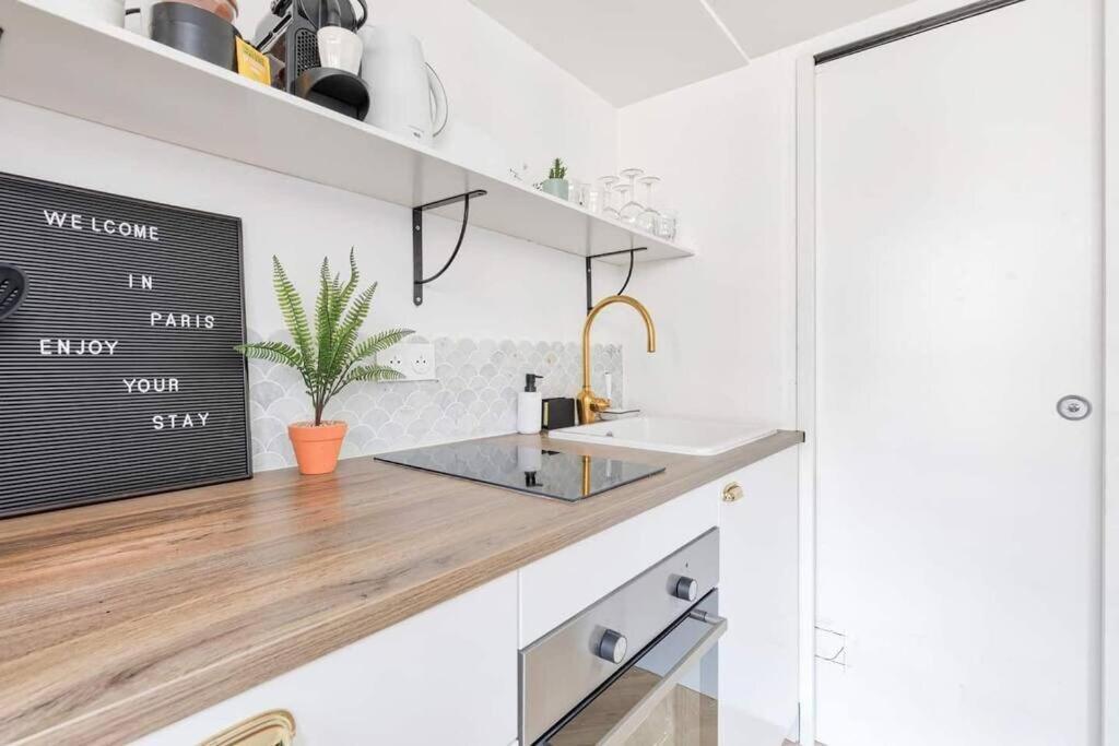 Appartement Refait à neuf proche Arc Triomphe 4P Paris Exterior foto